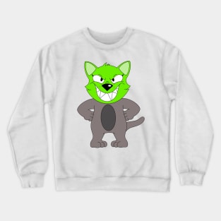 Kitty Mask Crewneck Sweatshirt